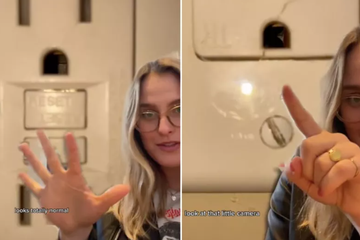 Cô gái phát hiện camera giấu kín trong phòng tắm khi đi du lịch