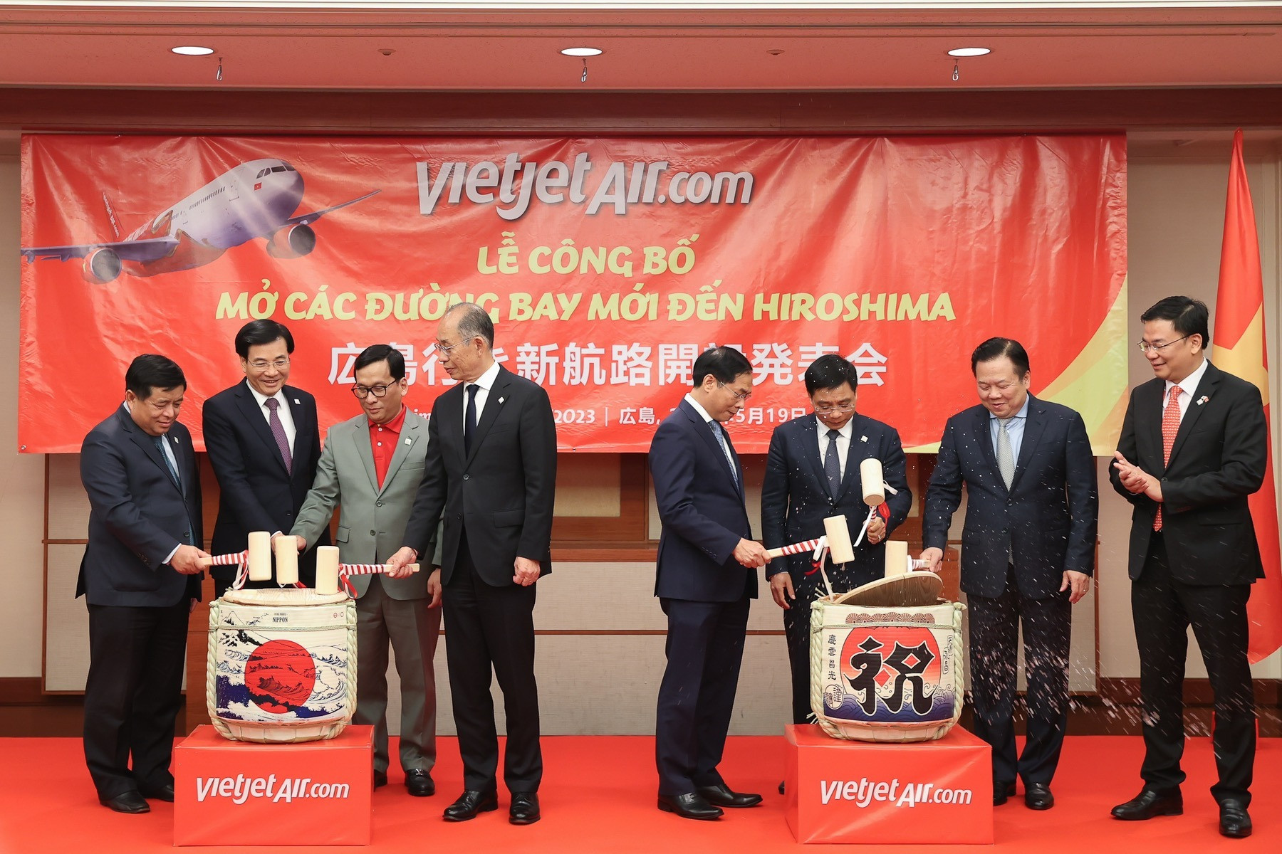 Vietjet công bố đường bay thẳng đầu tiên từ Việt Nam đến Hiroshima, Nhật Bản