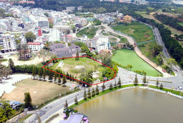 Đề xuất xây khách sạn 7 tầng nổi, 4 tầng hầm cạnh hồ Xuân Hương Đà Lạt