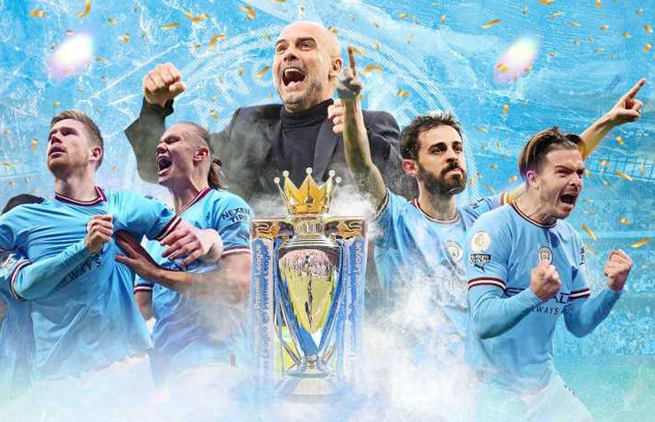 M.U bại trận, Manchester City chính thức đăng quang Premier League