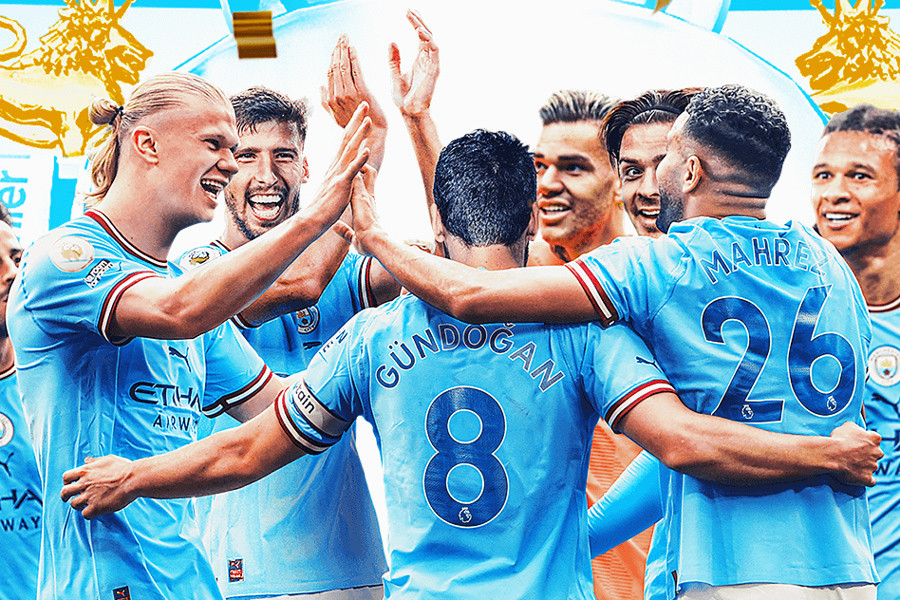 Man City vô địch Ngoại hạng Anh: Chờ cú ăn 3 lịch sử