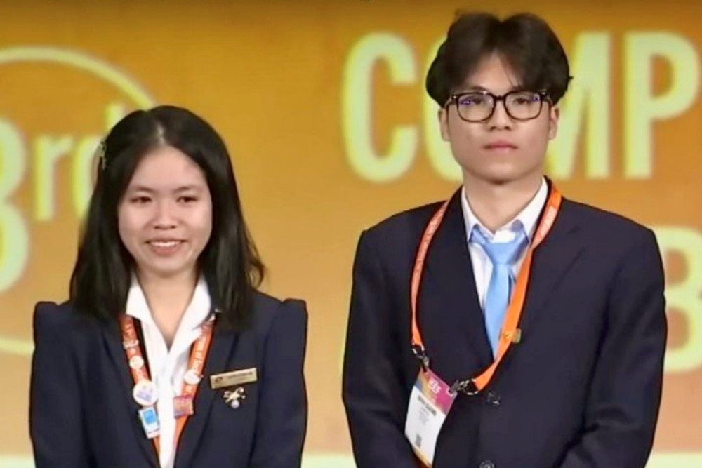 Học sinh Việt đạt giải Ba kỳ thi Khoa học kỹ thuật quốc tế