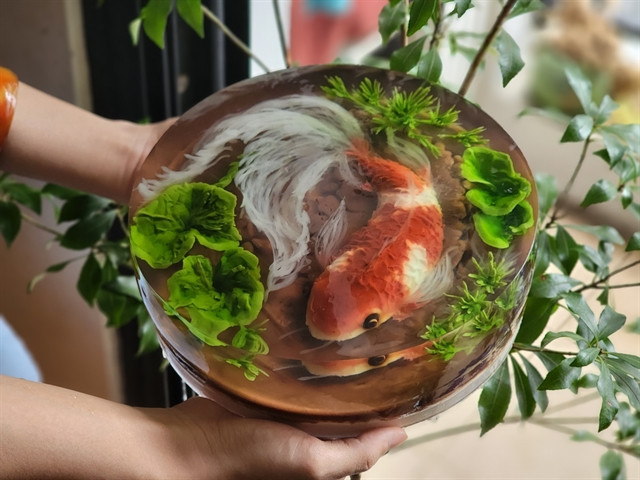 3D jelly cakes beautify life | Society | Vietnam+ (VietnamPlus)