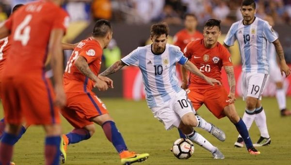 Xem trực tiếp Argentina vs Chile ở kênh nào?