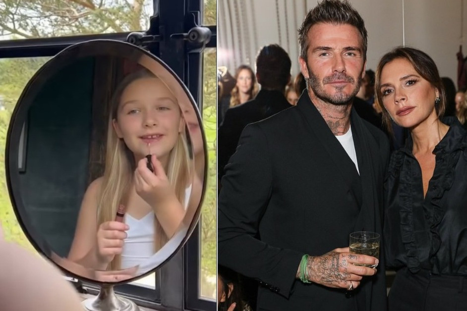Cấm con gái trang điểm khi ra ngoài, 'kỷ luật thép' dạy con của vợ chồng Beckham