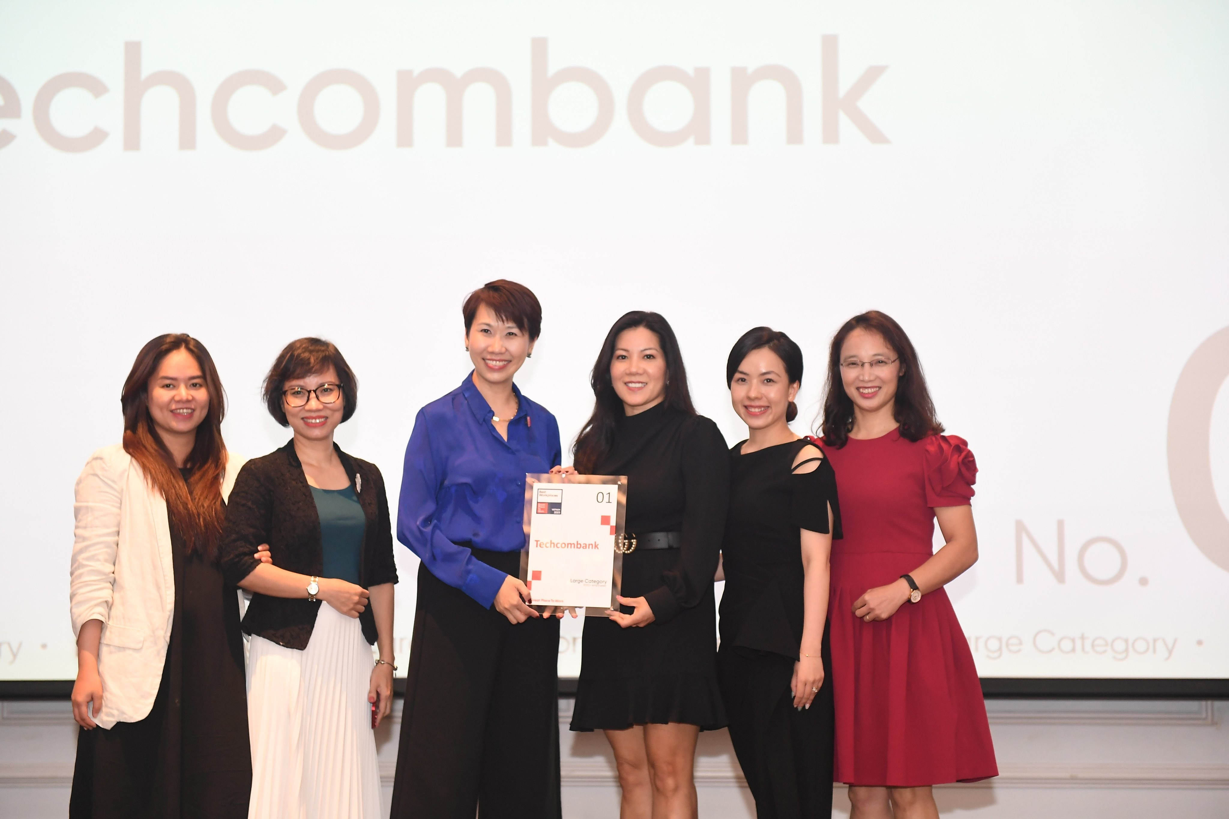 Techcombank dẫn đầu Bảng xếp hạng Nơi làm việc xuất sắc nhất Việt Nam 2023