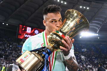 Lautaro Martinez lập cú đúp, Inter ngược dòng vô địch Coppa Italia