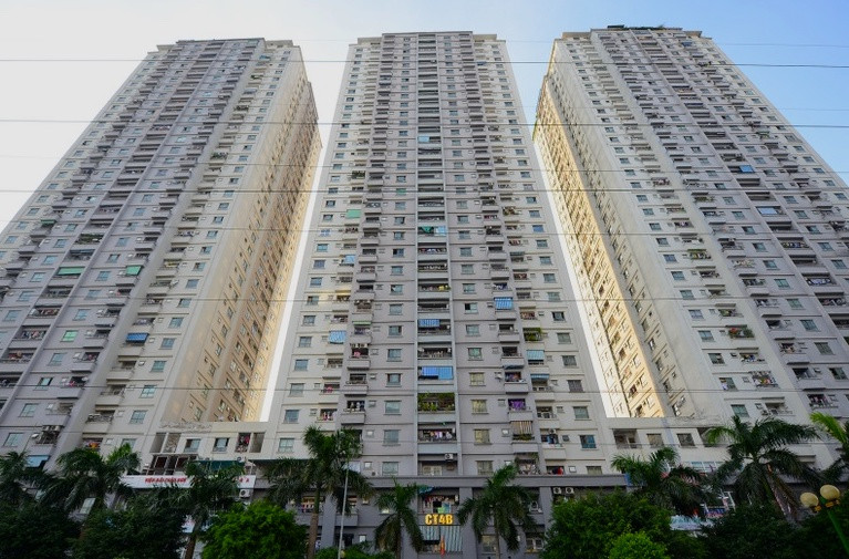 TÒA NHÀ CHUNG CƯ CT4 XA LA CAO TẦNG TẠI HÀ ĐÔNG HÀ NỘI