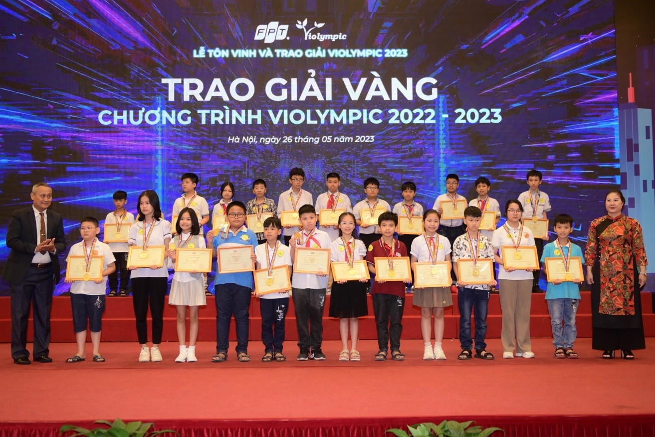 Hơn 21.000 học sinh đạt giải Violympic năm học 2022 - 2023