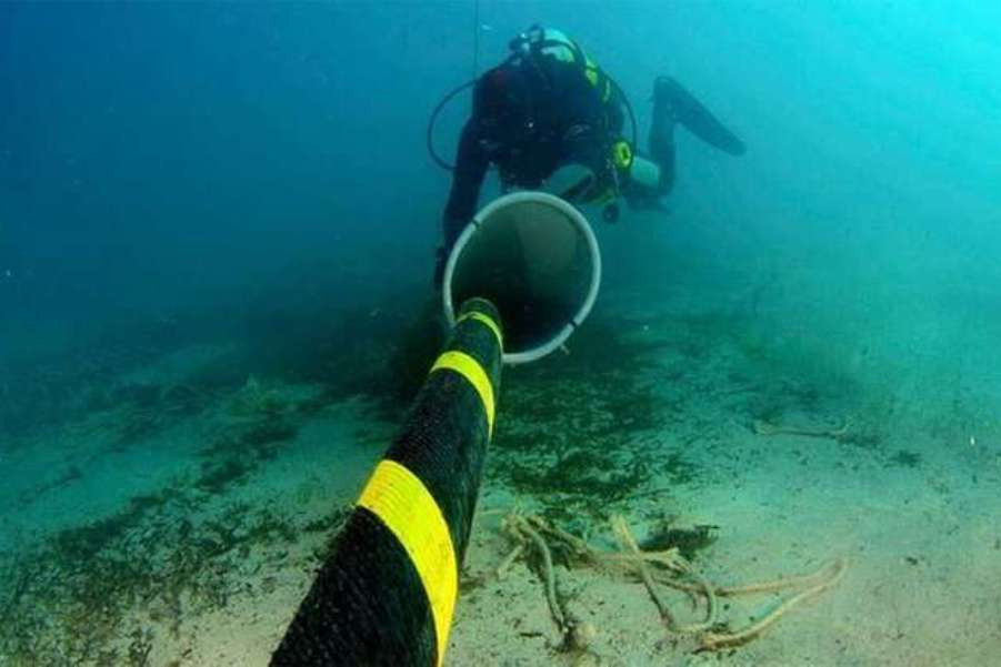 One more undersea cable line fixed