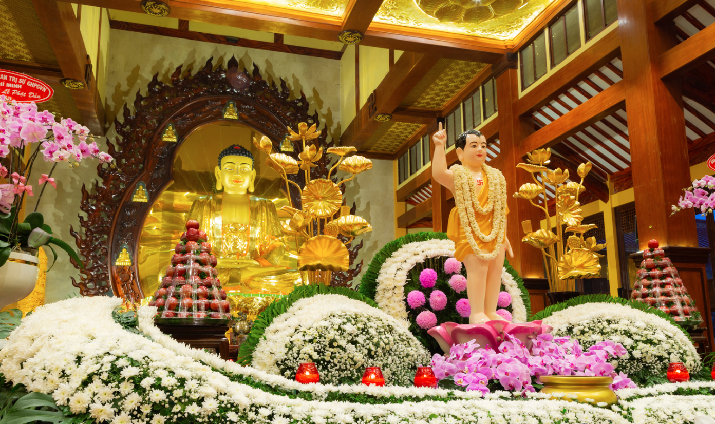 Đón mùa Phật đản an lành, vui tươi, hạnh phúc