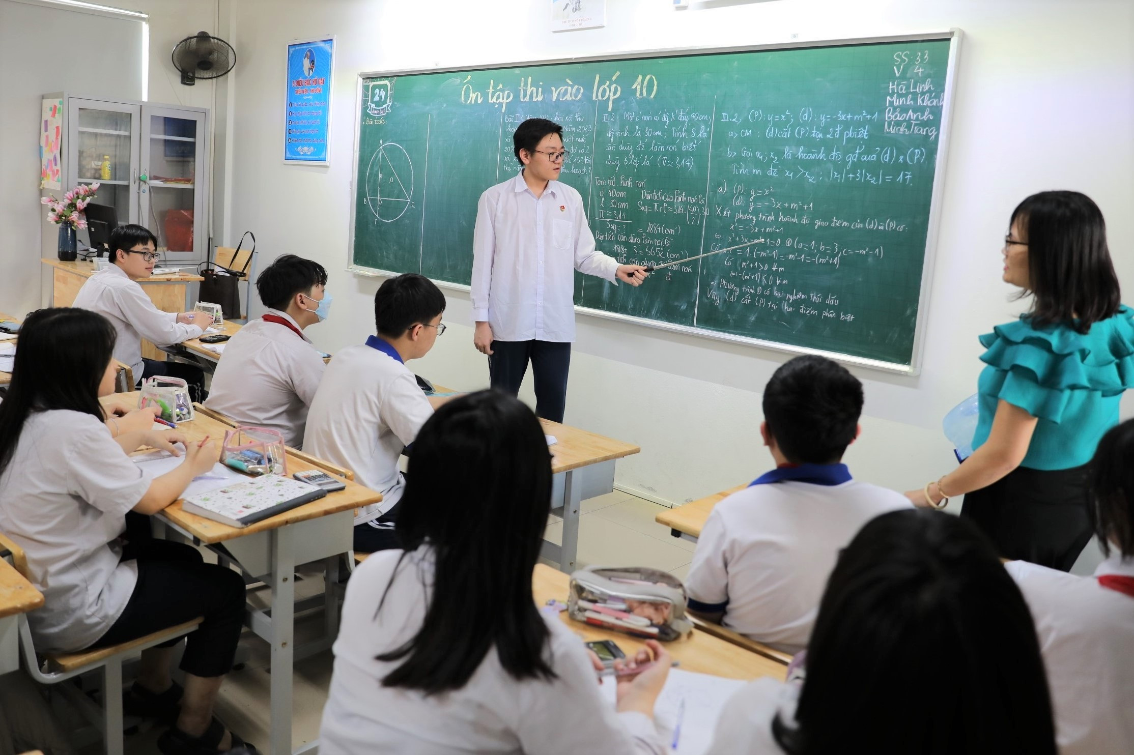 Thi lớp 10 Hà Nội: Đề thi thử môn Toán của huyện Gia Lâm