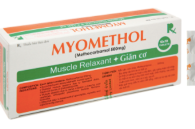 Thu hồi trên toàn quốc thuốc Myomethol trị đau lưng, co cơ
