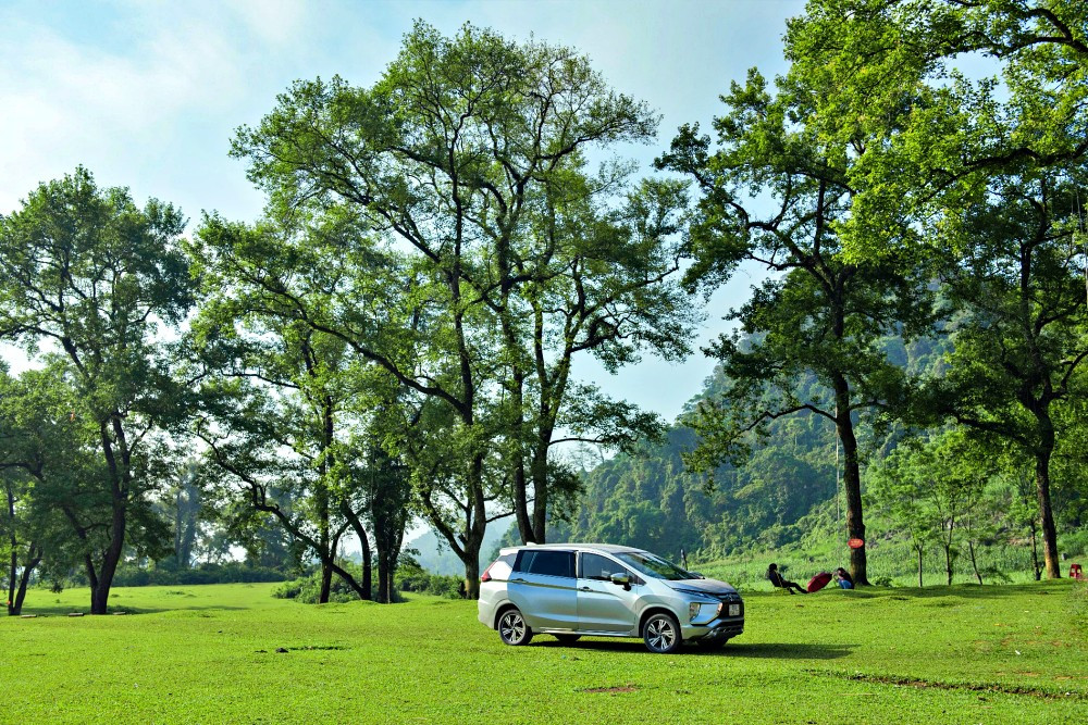 Thảo nguyên mới nổi cách Hà Nội 120km hút khách cắm trại, tránh nóng cuối tuần