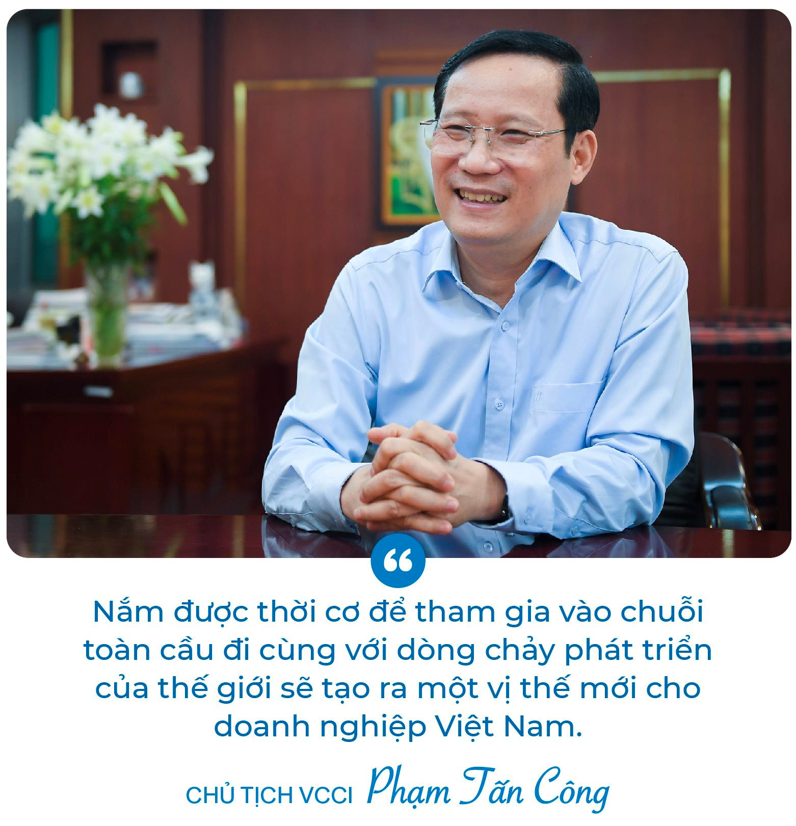 Chủ tịch VCCI Phạm Tấn Công: Không có đạo đức doanh nhân và văn hóa kinh doanh, doanh nghiệp sẽ sụp đổ thôi! - Ảnh 7.