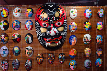 ﻿Colorful paper masks in Hoi An