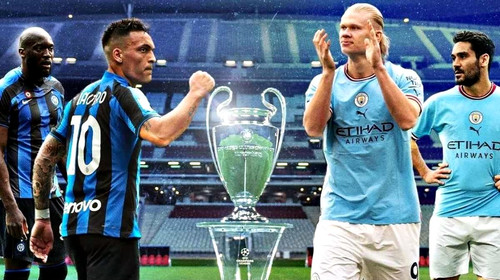 Lịch thi đấu chung kết Cúp C1 2022-23: Man City chiến Inter Milan