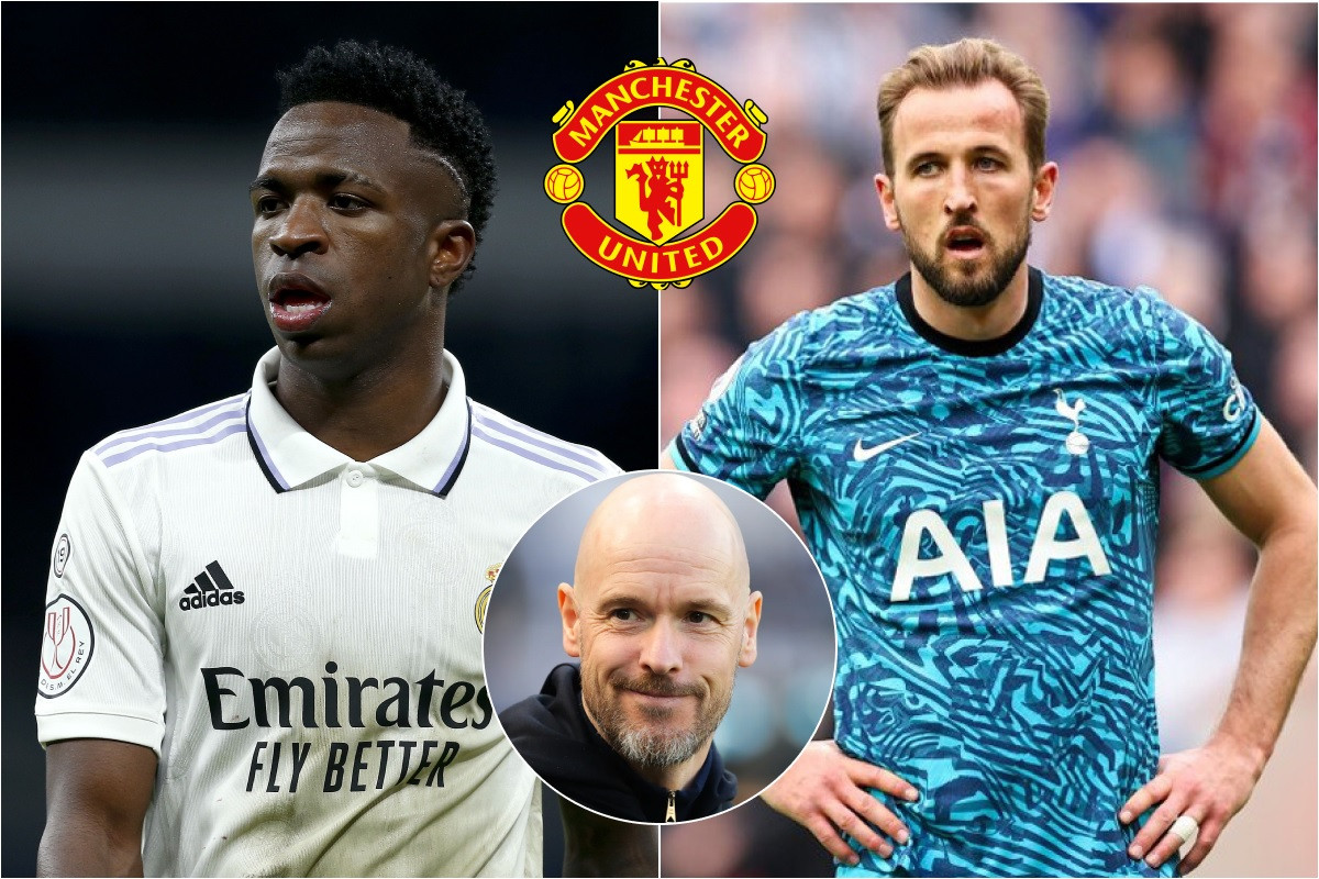 MU dành áo số 7 cho Vinicius, Harry Kane úp mở tương lai