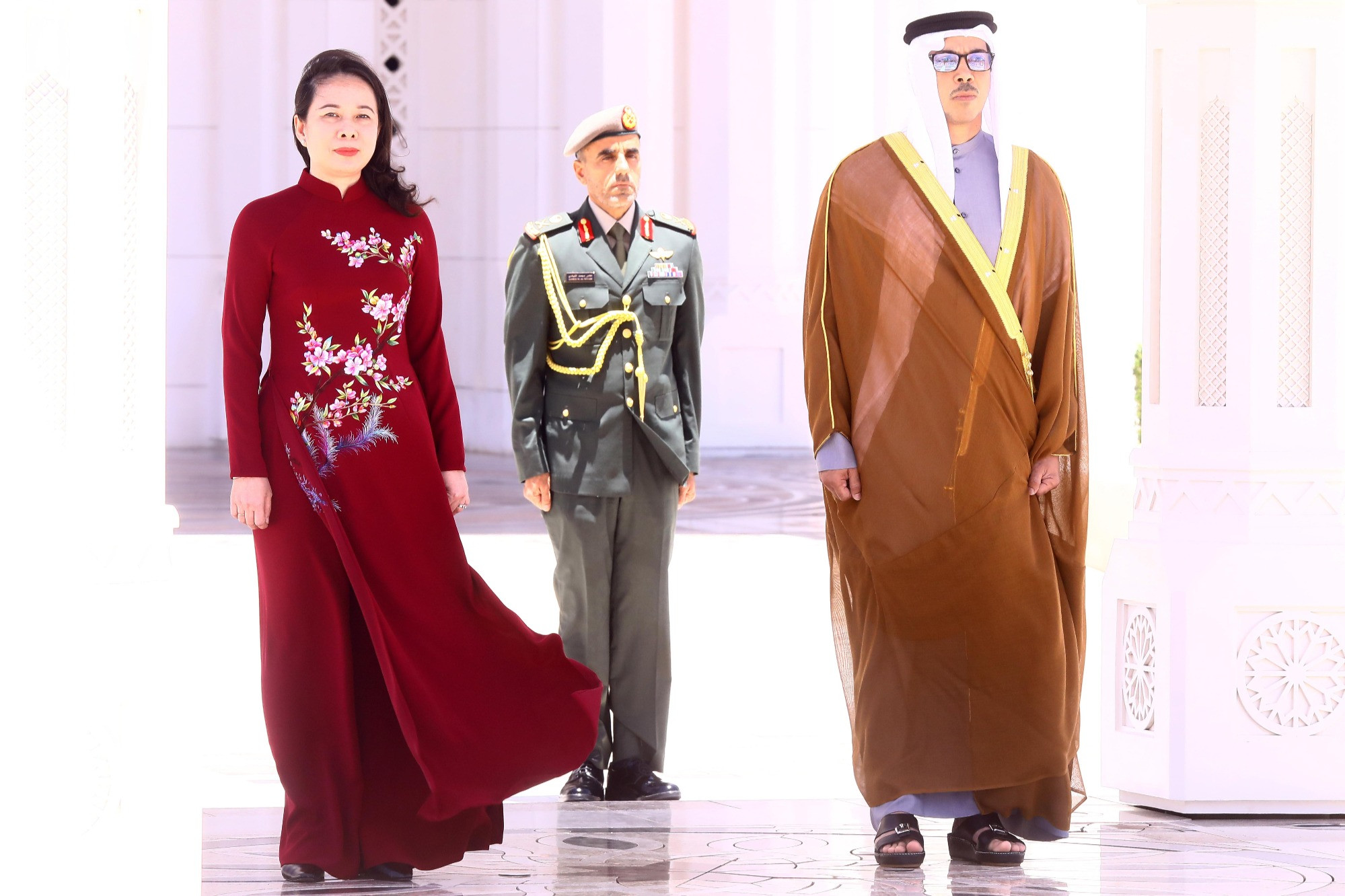 Tổng thống UAE chủ trì lễ đón Phó Chủ tịch nước Võ Thị Ánh Xuân