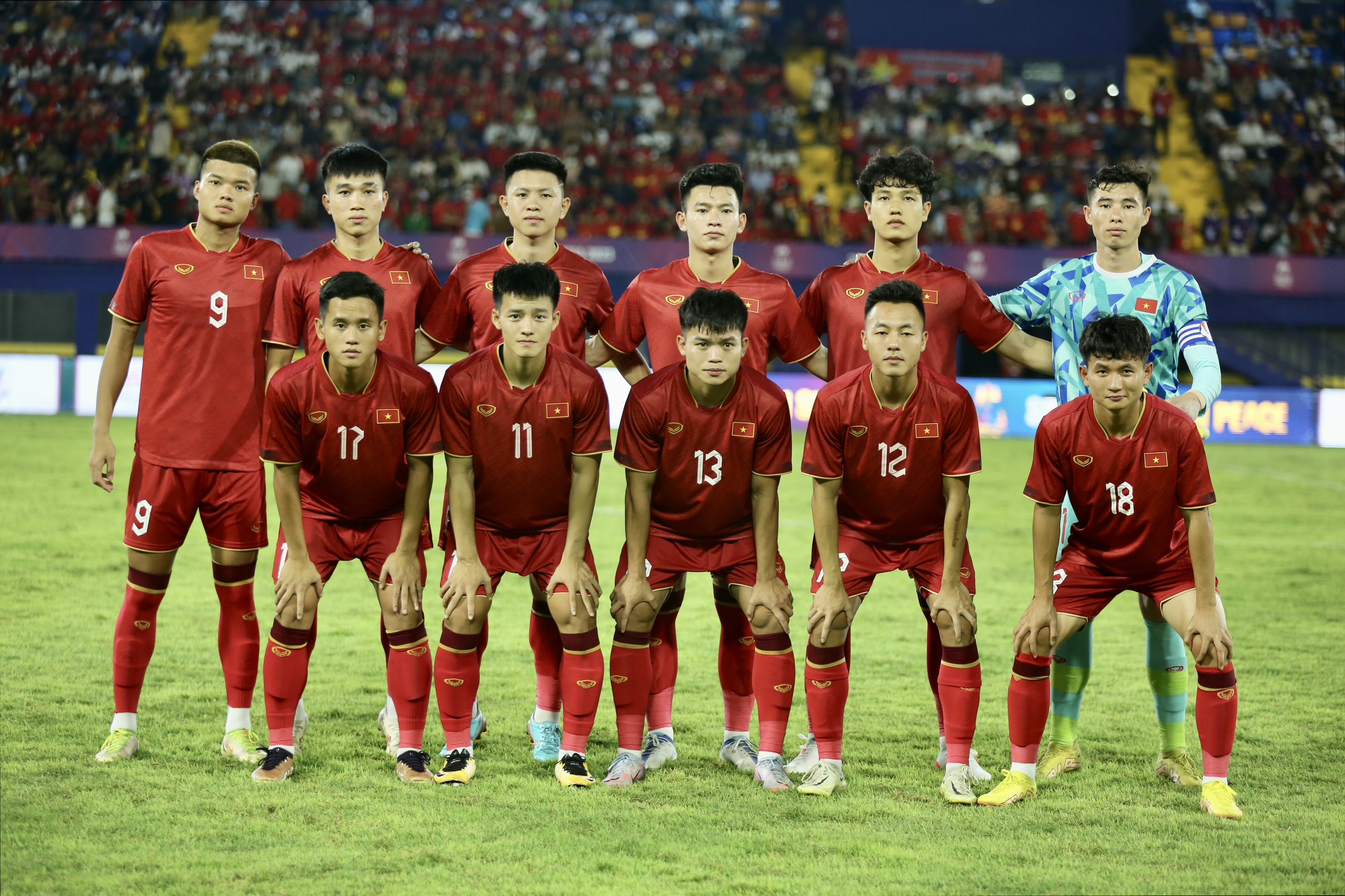 Đội hình U22 Việt Nam đấu Singapore: Hàng loạt thay đổi