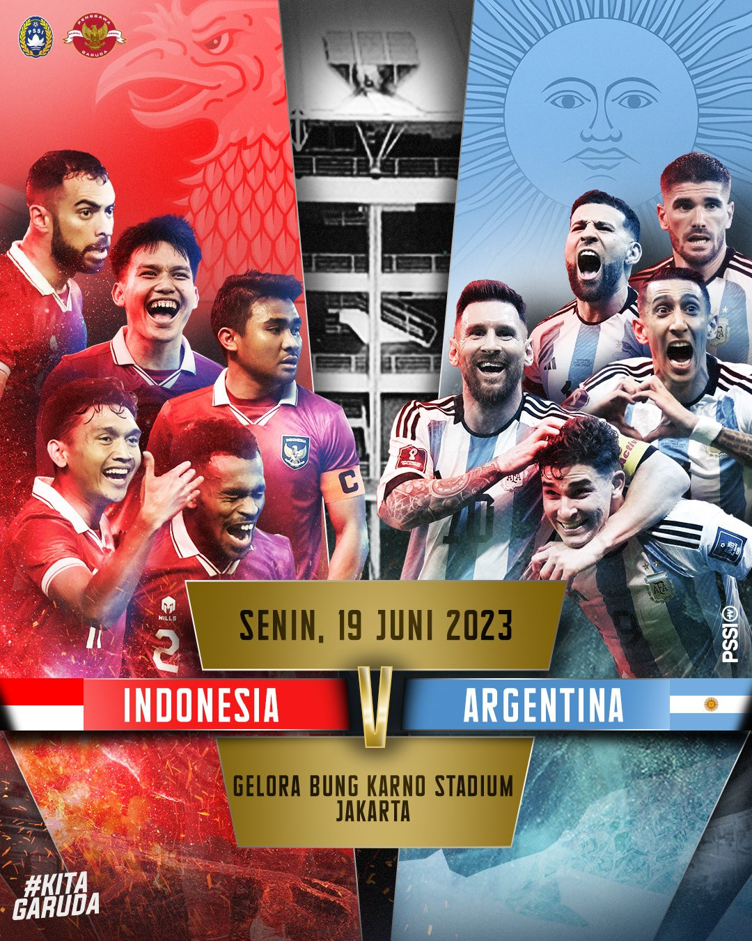 Indonesia đấu Argentina, bao giờ tới tuyển Việt Nam?