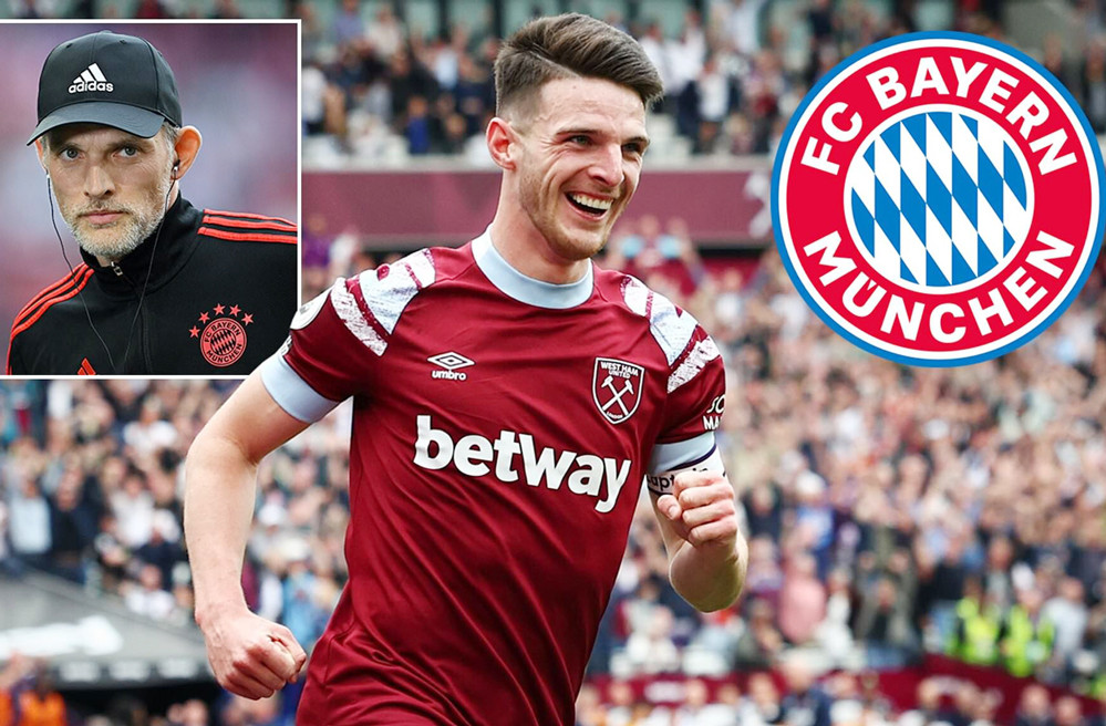 Tuchel kéo Declan Rice sang Bayern, Arsenal bị lật kèo