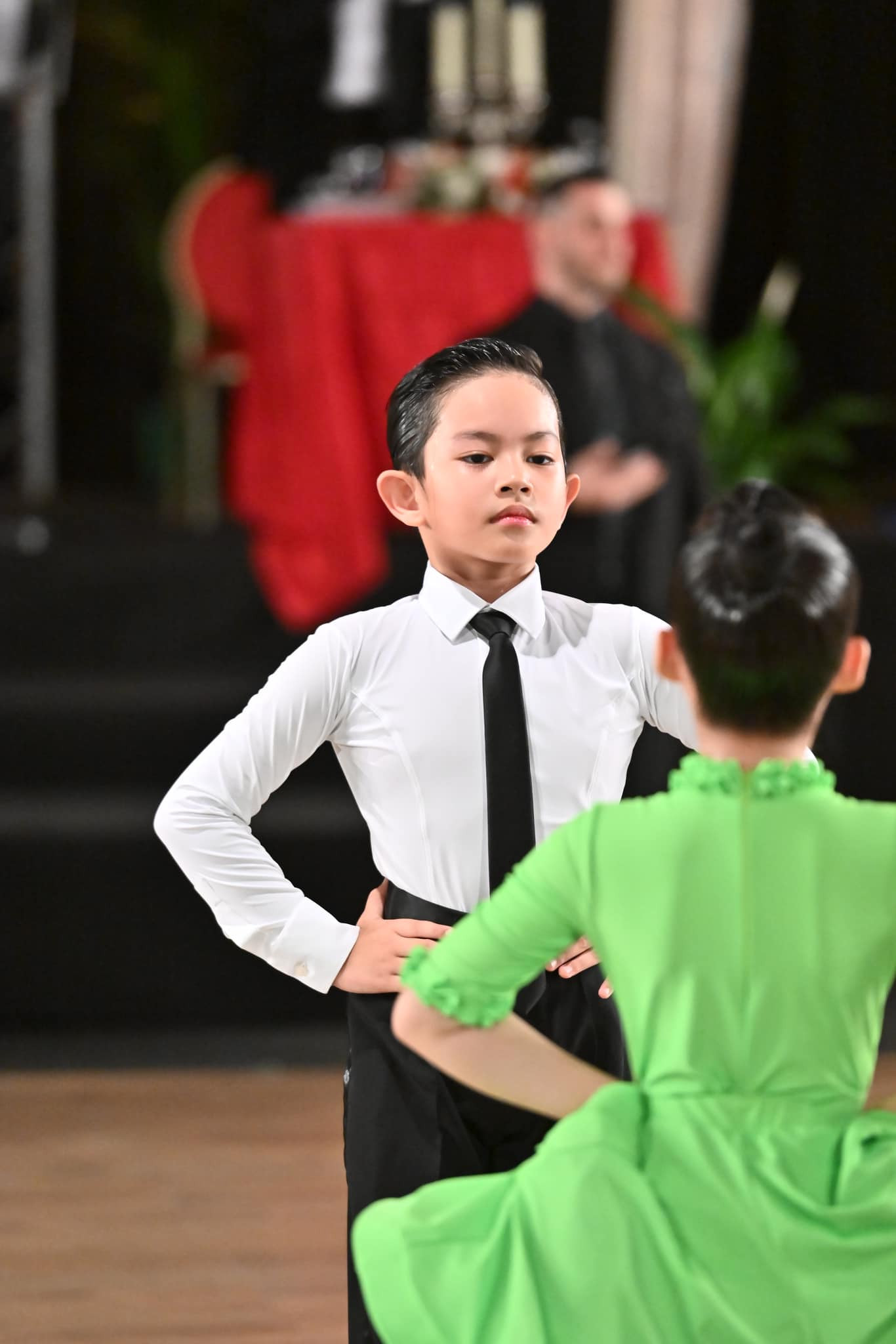 Váy DanceSport xanh lá