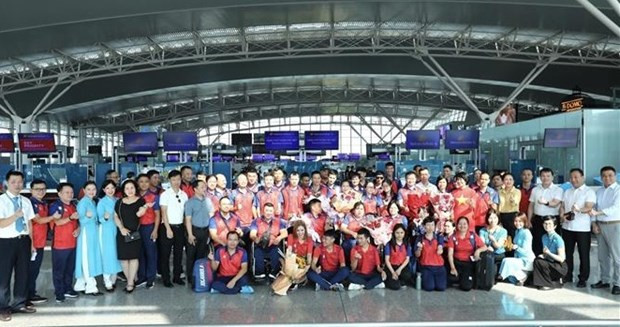 Send-off ceremonies for Vietnamese athletes to ASEAN Para Games 12 hinh anh 1