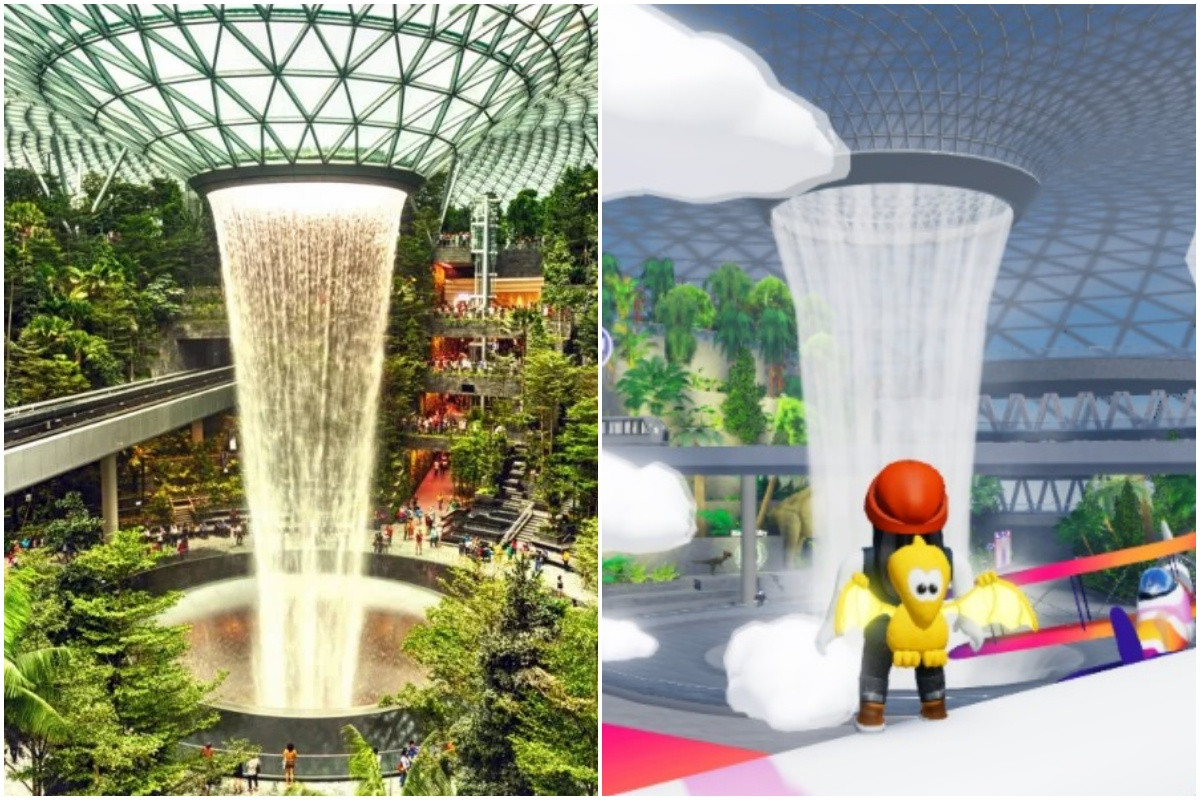 新加坡讓遊客體驗“虛擬宇宙中的機場”