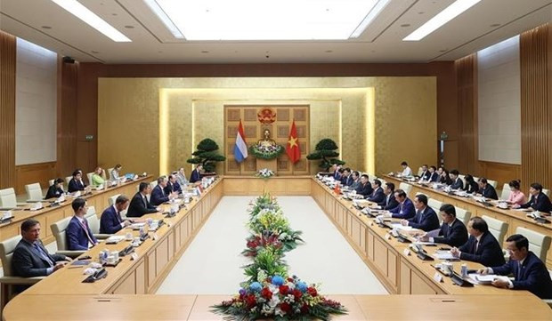 Prime Ministers of Vietnam, Luxembourg hold talks in Hanoi