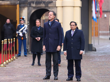 Thủ tướng Phạm Minh Chính thăm chính thức Hà Lan trong chuyến công du châu Âu