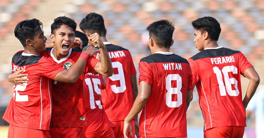 男子サッカー結果 SEA Games 32 U22 インドネシア 5-0 U22 ミャンマー