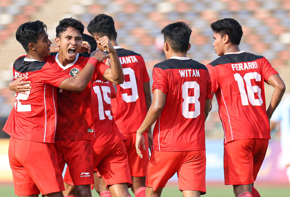 U22 Indonesia thắng tưng bừng U22 Myanmar 5-0