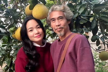 Tóc bạc trắng, nghệ sĩ 'khổ nhất màn ảnh Việt' được vợ kém 25 tuổi yêu chiều
