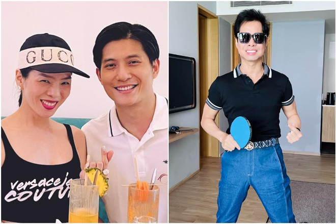 Lệ Quyên hạnh phúc bên bạn trai, Ngọc Sơn tuổi 55 vạm vỡ