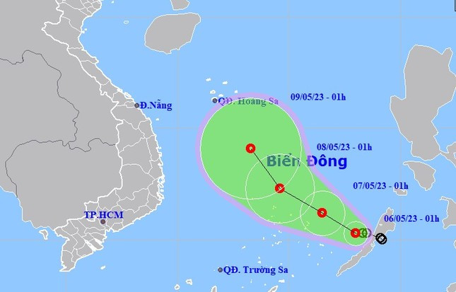 East Sea forecasted to face first tropical depression this year