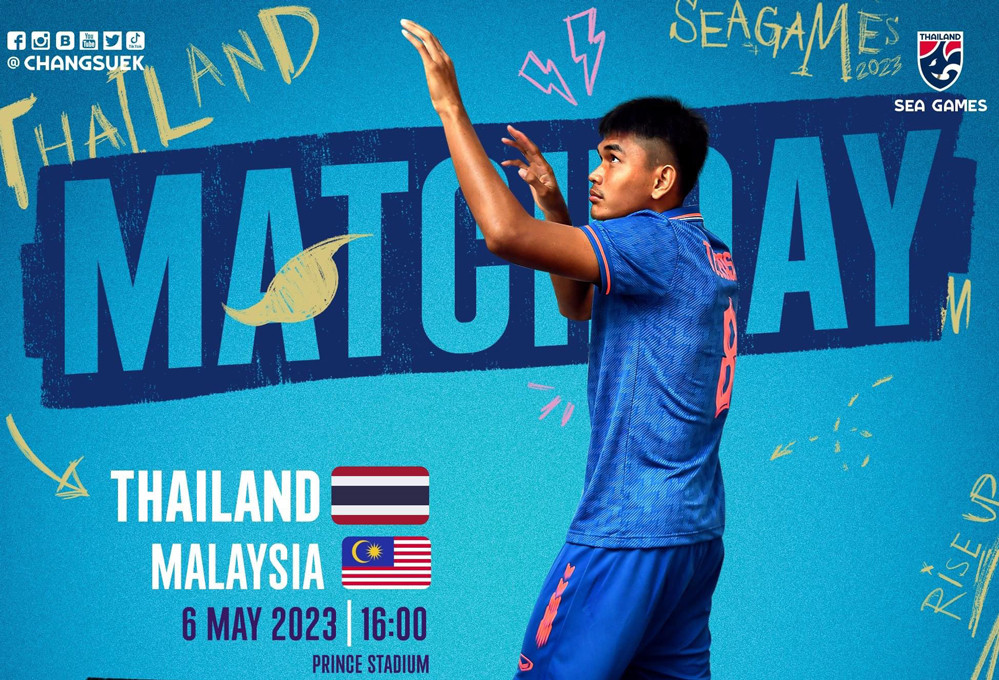 Link xem trực tiếp U22 Thái Lan vs U22 Malaysia