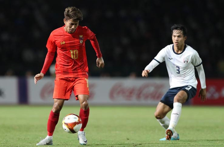 Video U22 Myanmar 2-0 U22 Campuchia: Bóng đá nam SEA Games 32