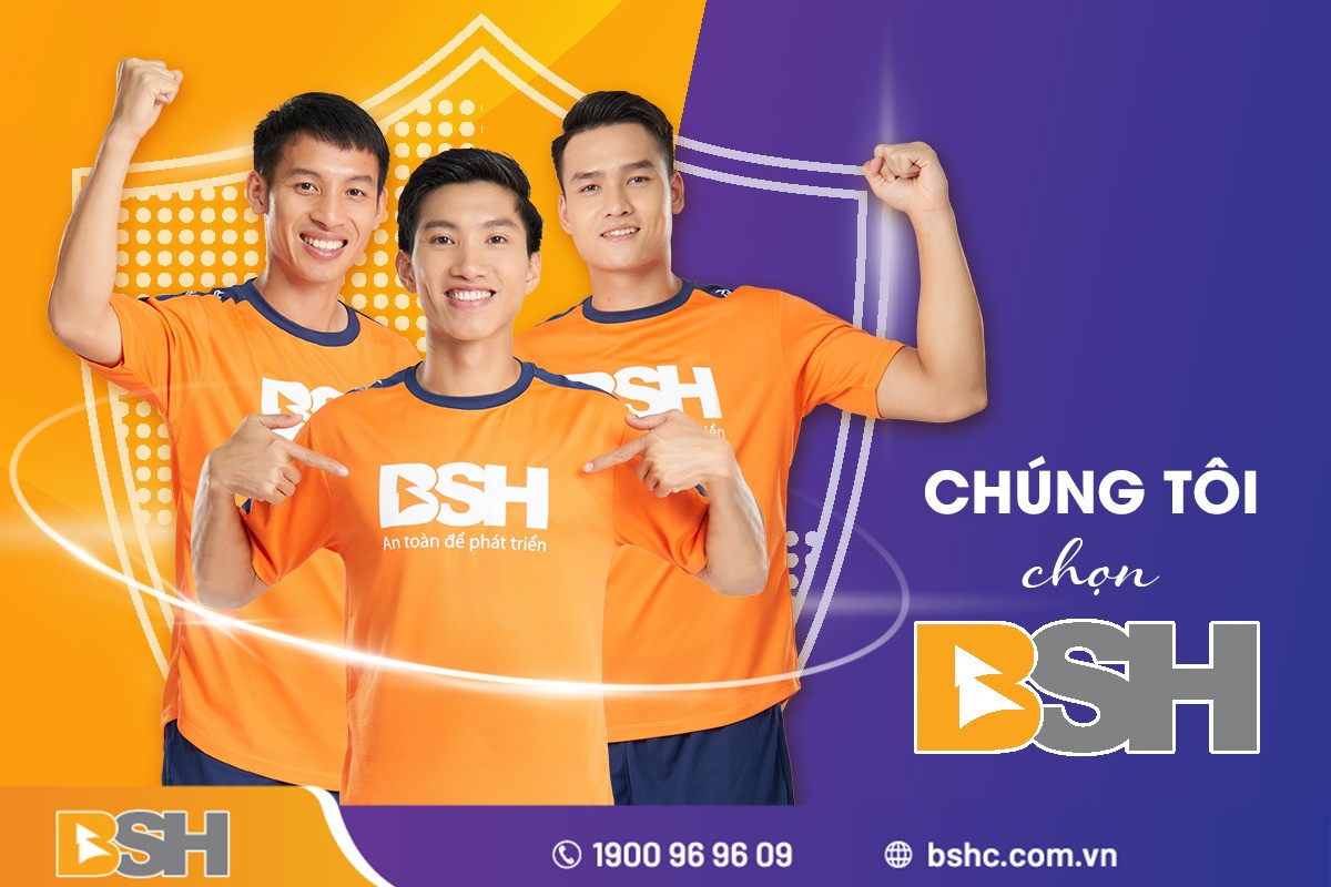 3 cầu thủ nổi tiếng chọn bảo hiểm BSH làm ‘bạn đồng hành’