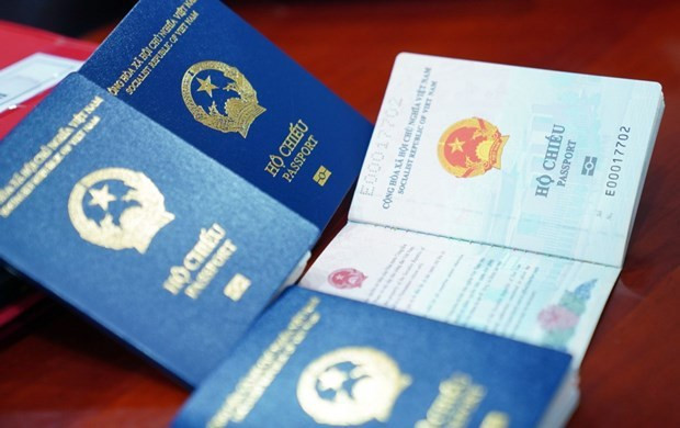 Chip-based passports can be provided online, sent via post