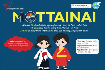 Phát động Chương trình Mottainai “Trao yêu thương - Nhận hạnh phúc” năm 2023