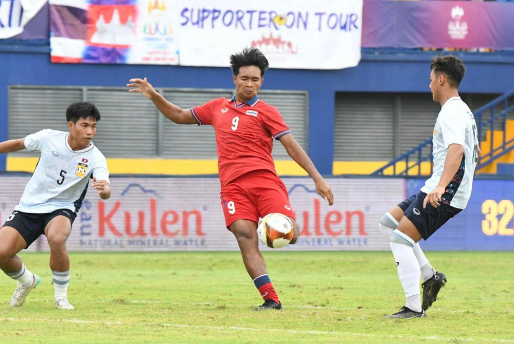 Video U22 Thái Lan 4-1 U22 Lào: Bóng đá nam SEA Games 32