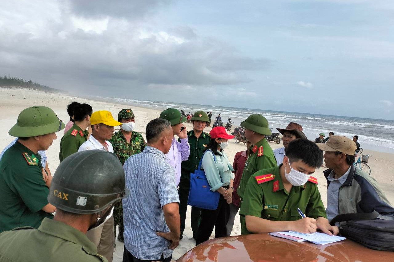 Tìm thấy thi thể của ngư dân trên biển Quảng Trị