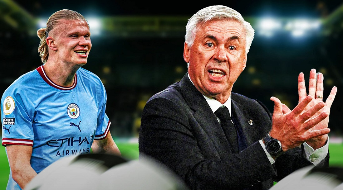 Ancelotti tuyên bố không khóa Haaland, tự tin Real thắng Man City