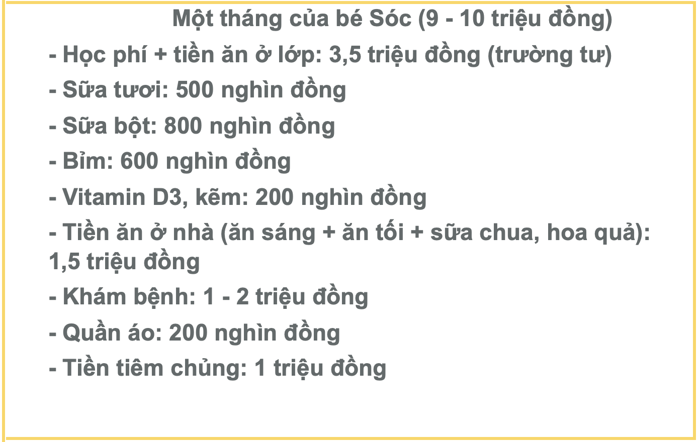 Lương 30 triệu nuôi con nhỏ, vợ chồng ở Hà Nội chóng mặt vì các khoản chi - 2