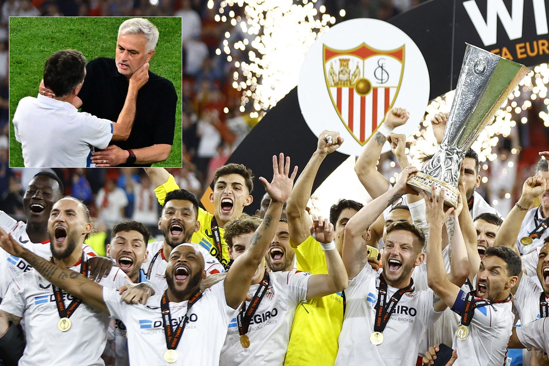 Sevilla đoạt Europa League: Ngày Mourinho thua học trò