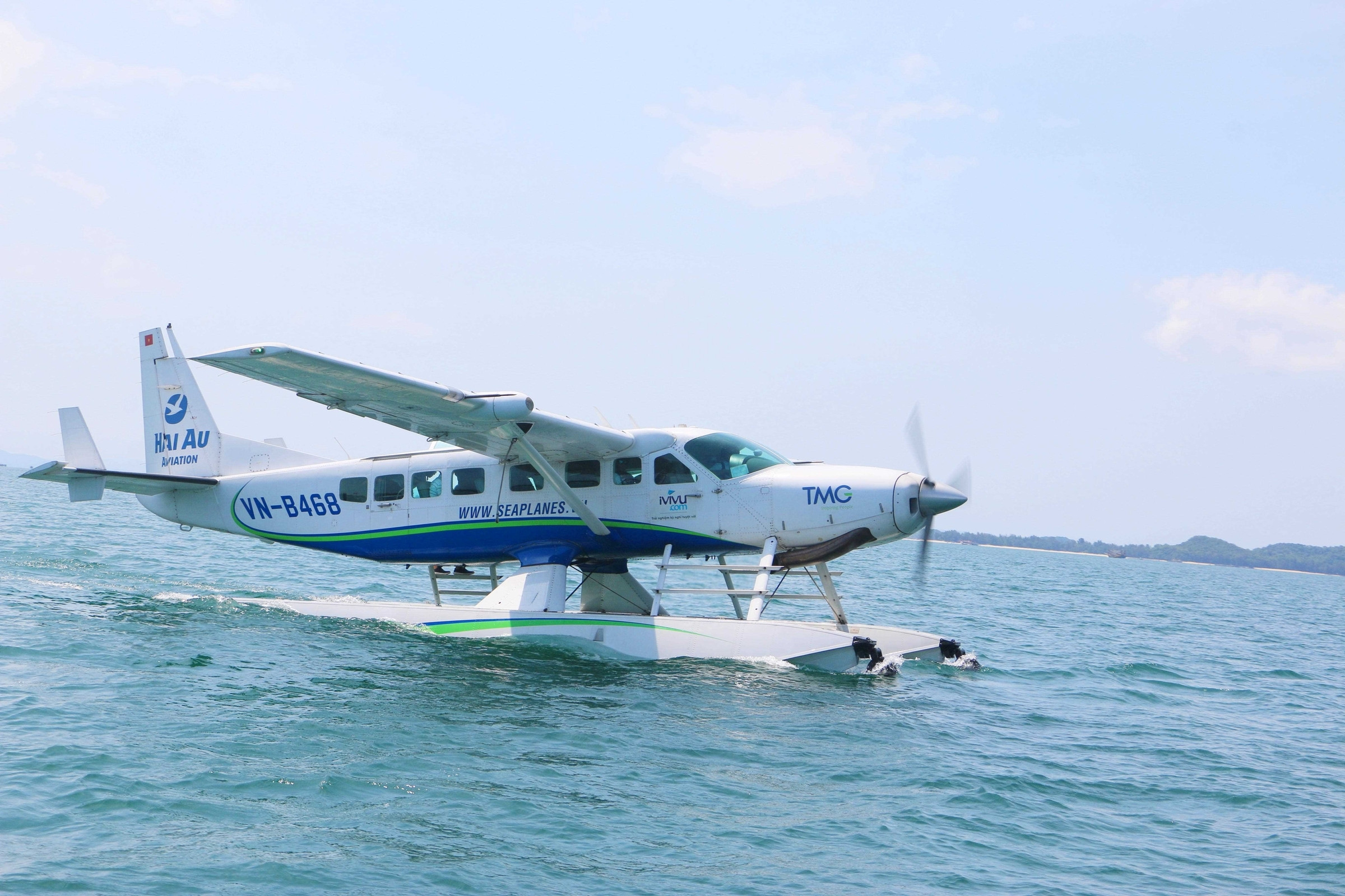 Tháng 7 tới, du khách có thể bay thủy phi cơ tới Cô Tô