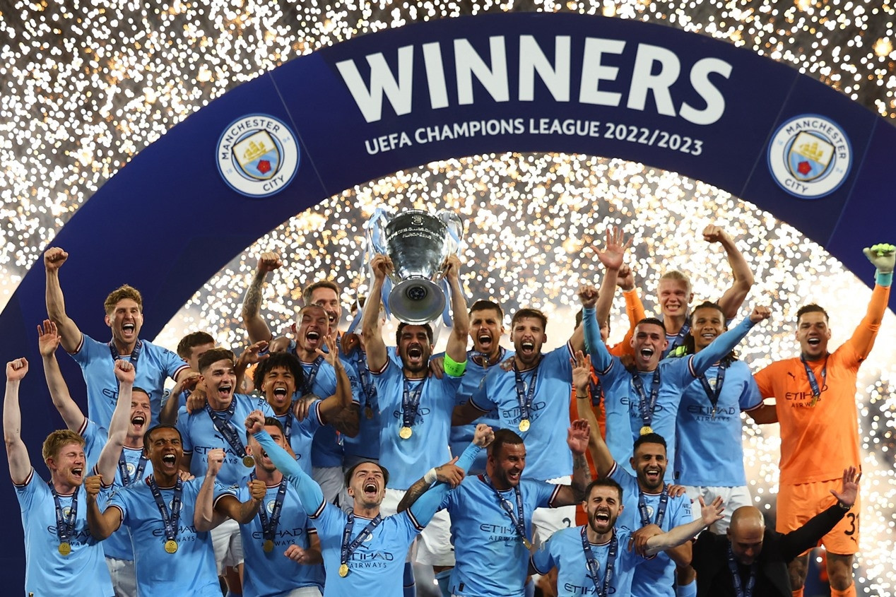 Khoảnh khắc Man City xưng vương châu Âu, hoàn tất cú ăn ba lịch sử