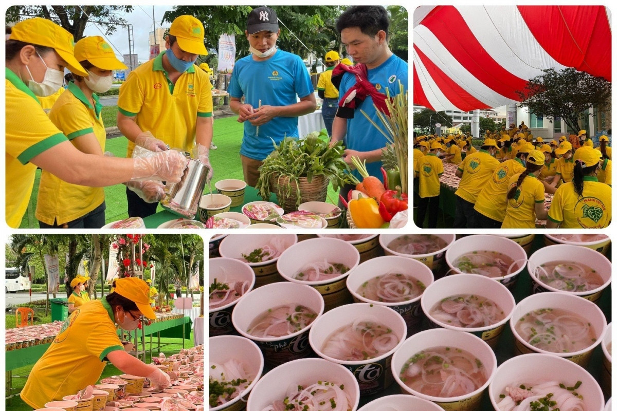 Breakfast with 2,126 bowls of Pho sets world record