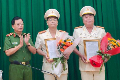 Công an TP.HCM điều động, bổ nhiệm lãnh đạo nhiều đơn vị
